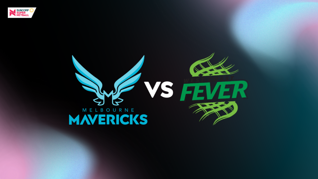 Melbourne Mavericks and West Coast Fever logos.